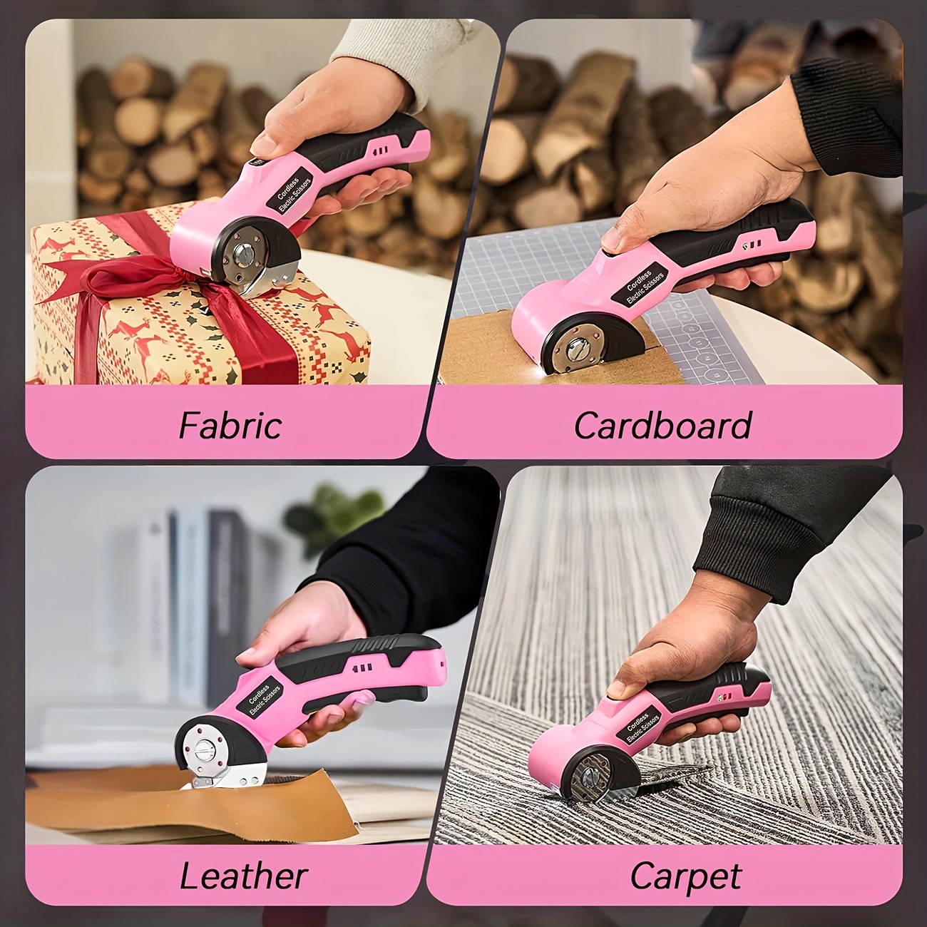 Cordless Rechargeable Automatic Scissors