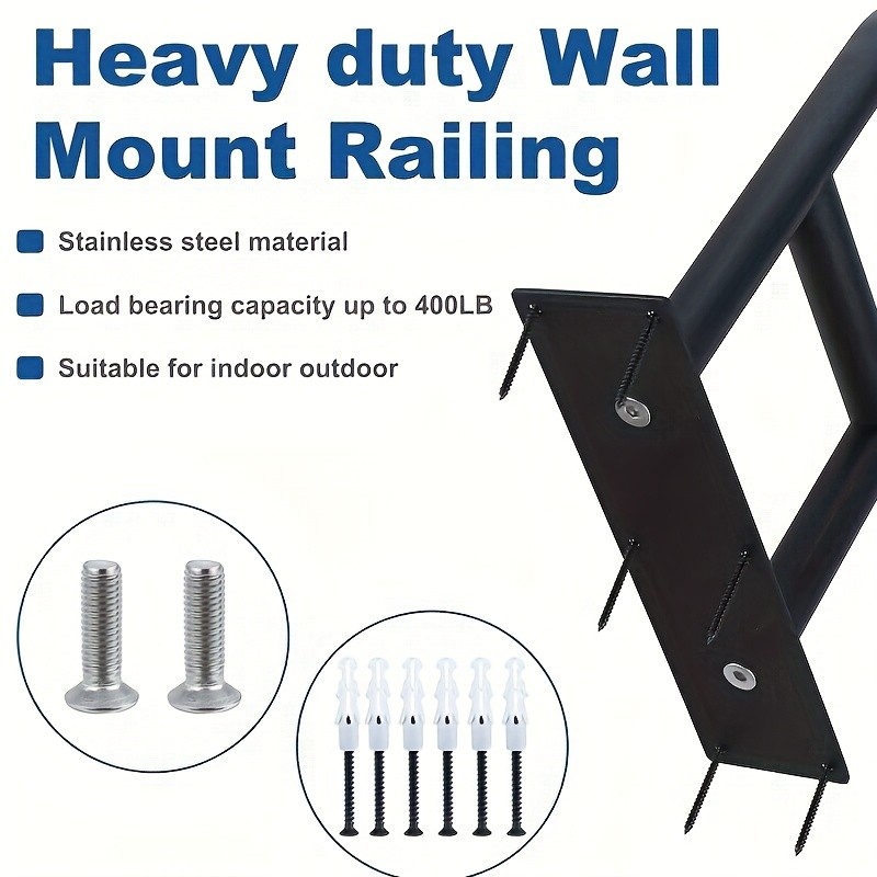 Heavy Duty Steel Handrail