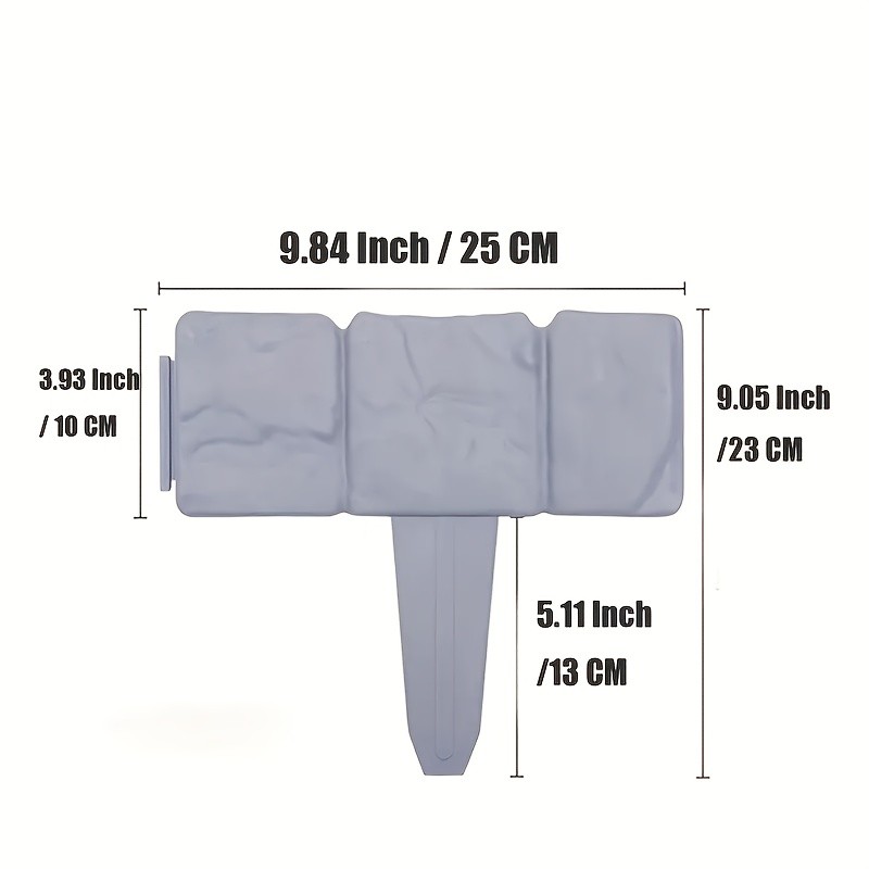 50pcs Plastic Garden Fence Panels