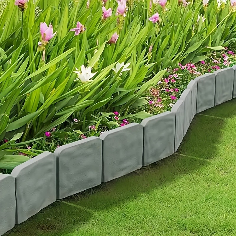50pcs Plastic Garden Fence Panels