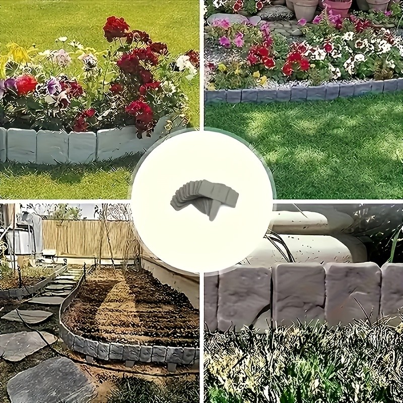 50pcs Plastic Garden Fence Panels