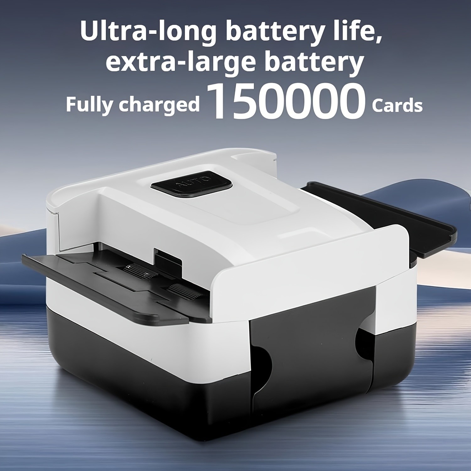 Fully Automatic Card Shuffler  Silent, Anti-Jam Precision for Fair Play