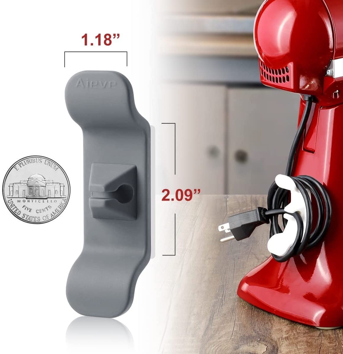 New Upgrade Cord Organizer For Kitchen Appliances