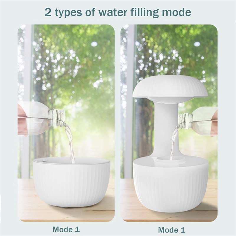 Anti-Gravity Water Droplet Humidifier Floating Drops, Calm Air