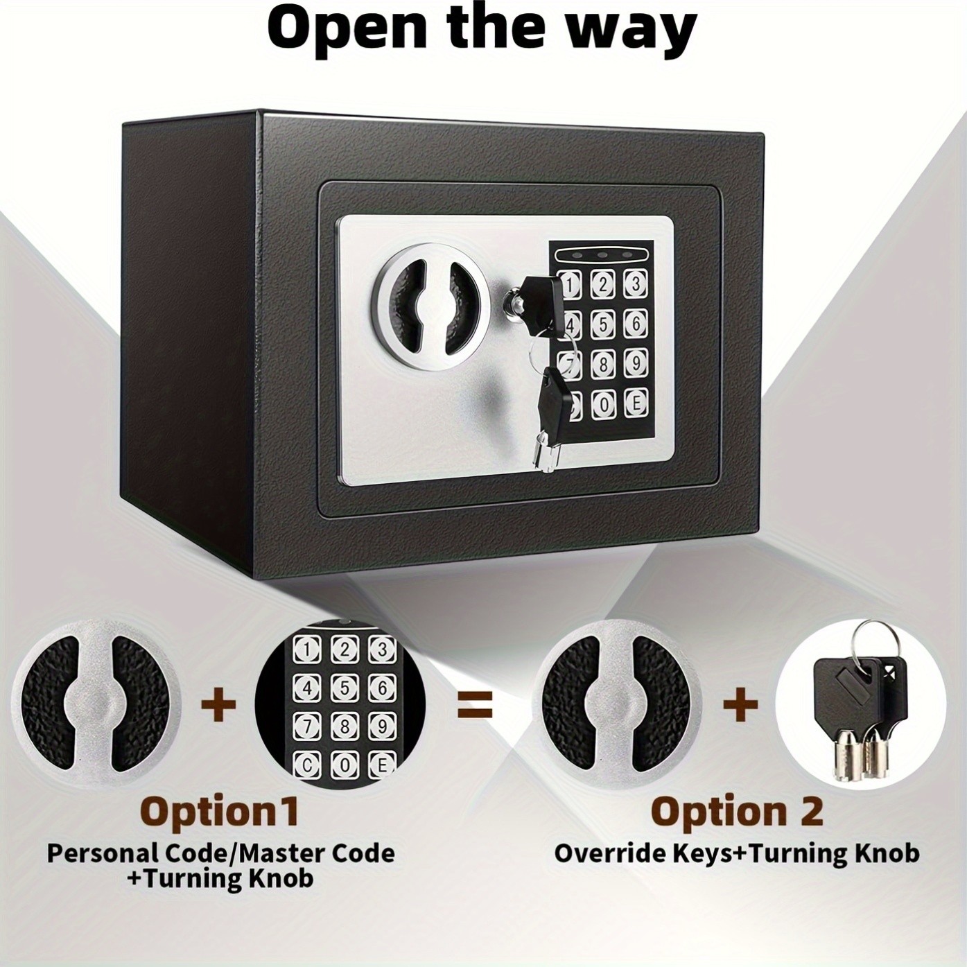 Digital Steel Home Safe 6.4L