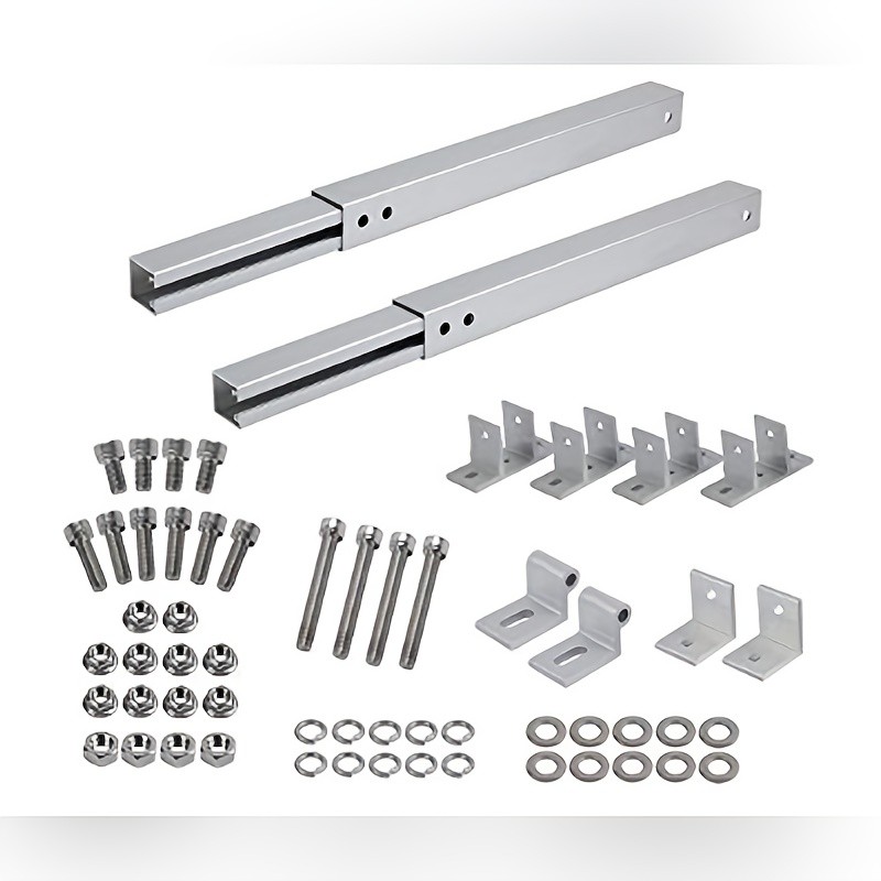 1 Set Adjustable Solar Panel Mounting Brackets