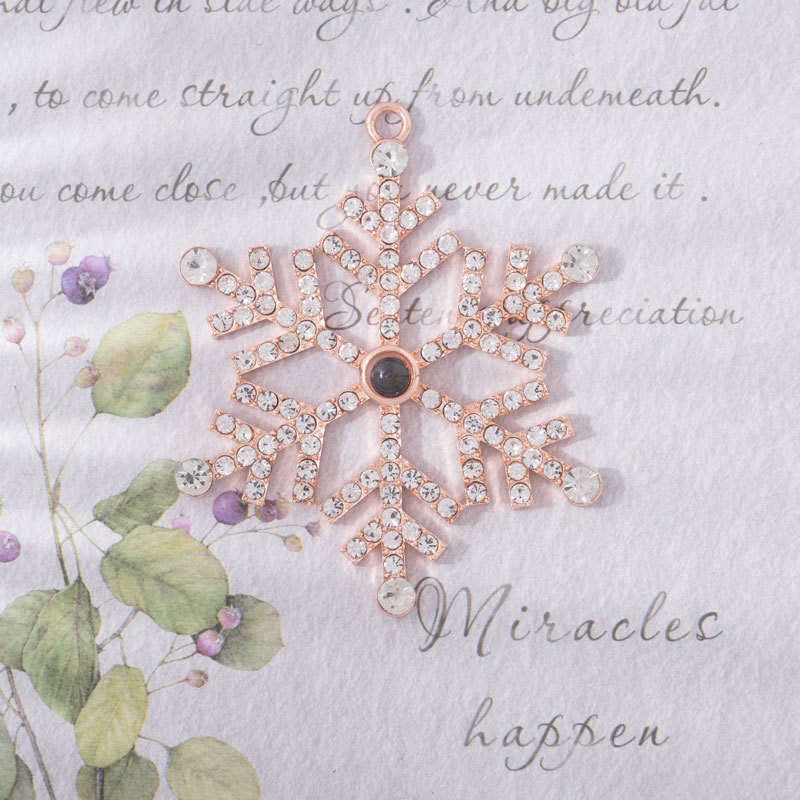 Snowflake Photo Ornament