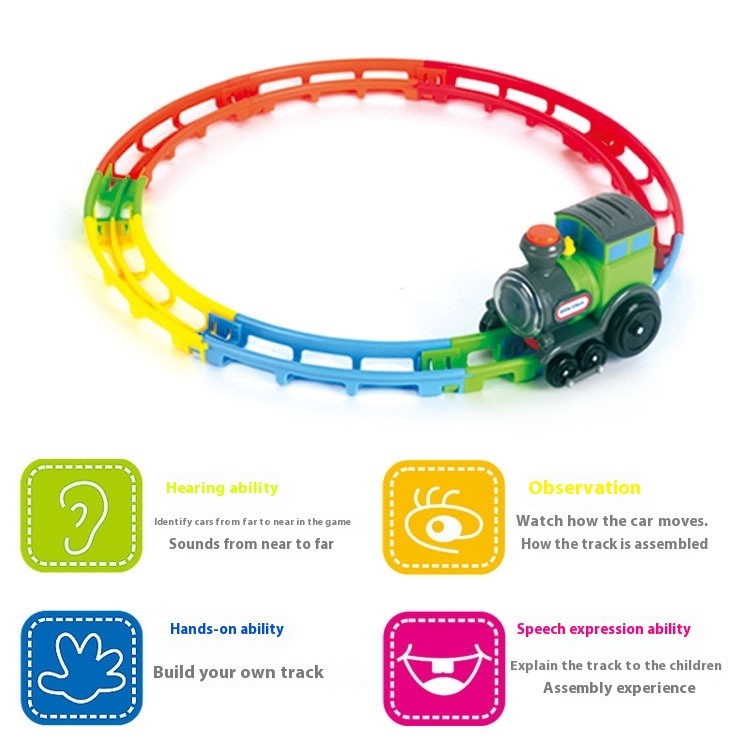 RumbleRail Dynamic Loop Train Set