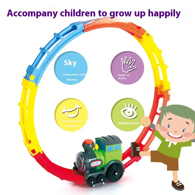 RumbleRail Dynamic Loop Train Set