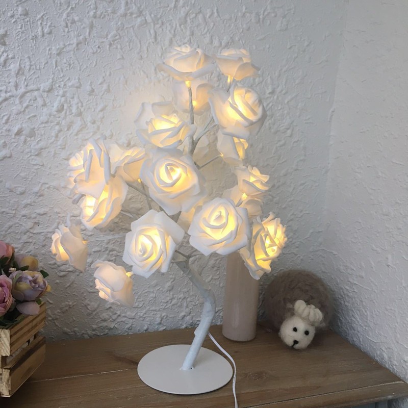 Forever Rose Tree Lamp - Light up Love