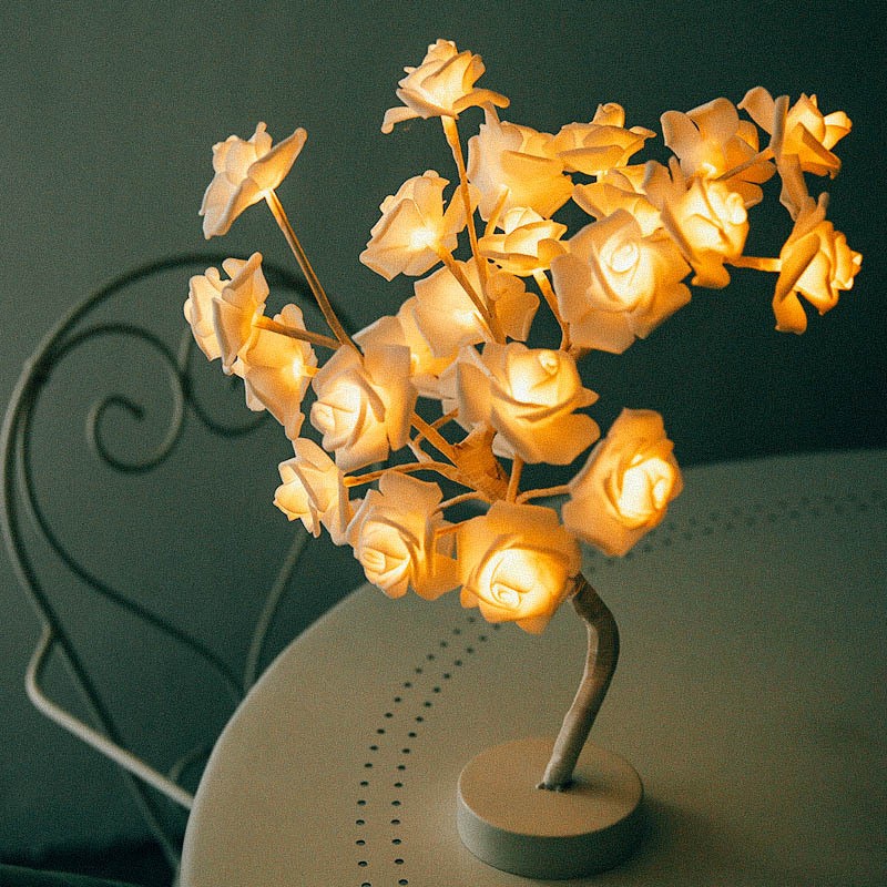 Forever Rose Tree Lamp - Light up Love