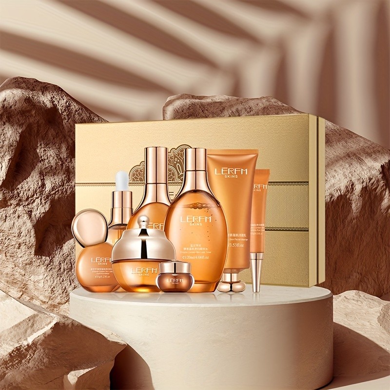 LNFK 8pcs Luxury Skincare Set for Women