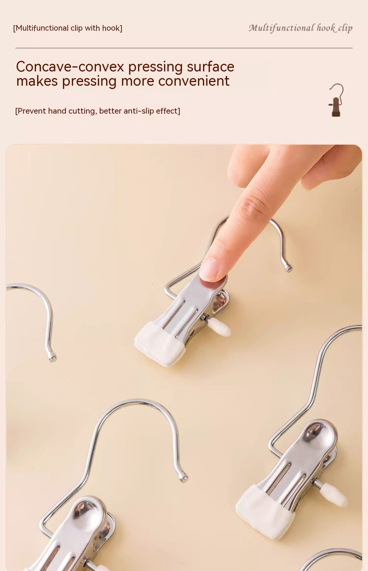 Multipurpose Hanger Clips