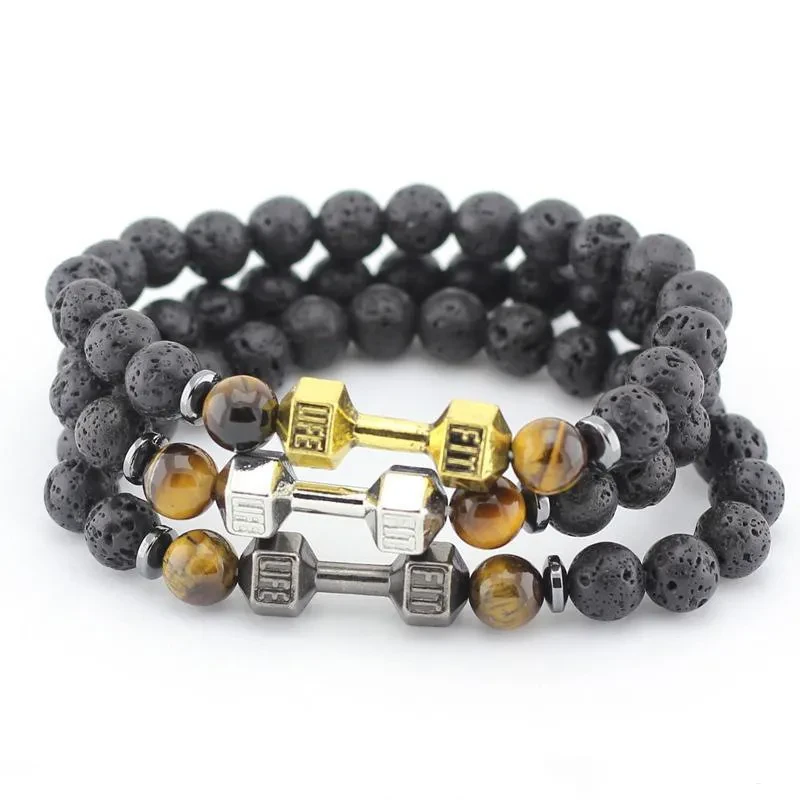 Dumbbell Bracelet
