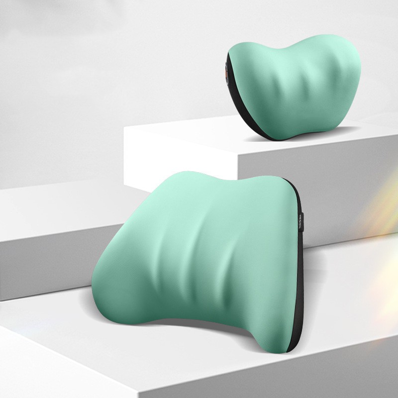 Memory Foam Car Headrest & Lumbar Support Cushion