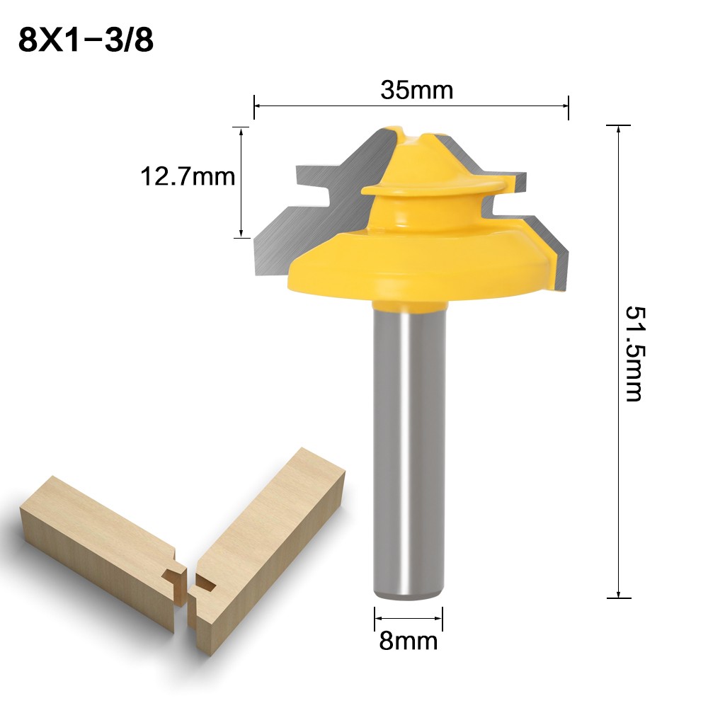 Lock Miter Router Bit