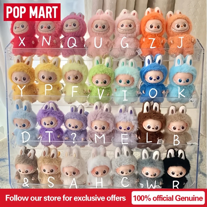 Single Box POP MART THE MONSTERS Heart Code Series Plush Pendant Mystery Box