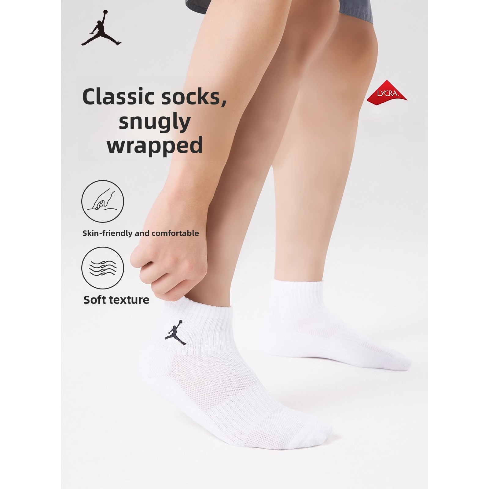 Nike Series Authentic Three-Pair Pack Men's and Women's Socks