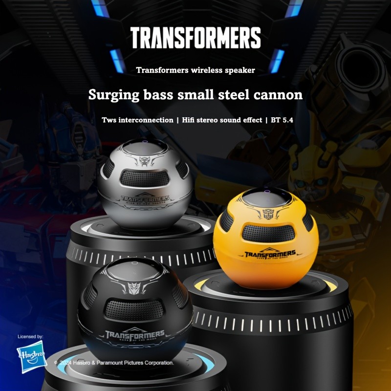 TRANSFORMERS Portable Wireless Speaker in the Shape of a Transformer