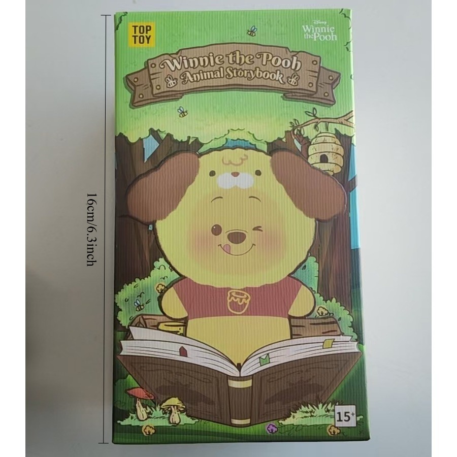 MINISO Disney Winnie the Pooh Fairy Tale Book Series Vinyl Plush Mystery Box