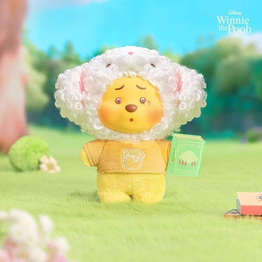 MINISO Disney Winnie the Pooh Fairy Tale Book Series Vinyl Plush Mystery Box