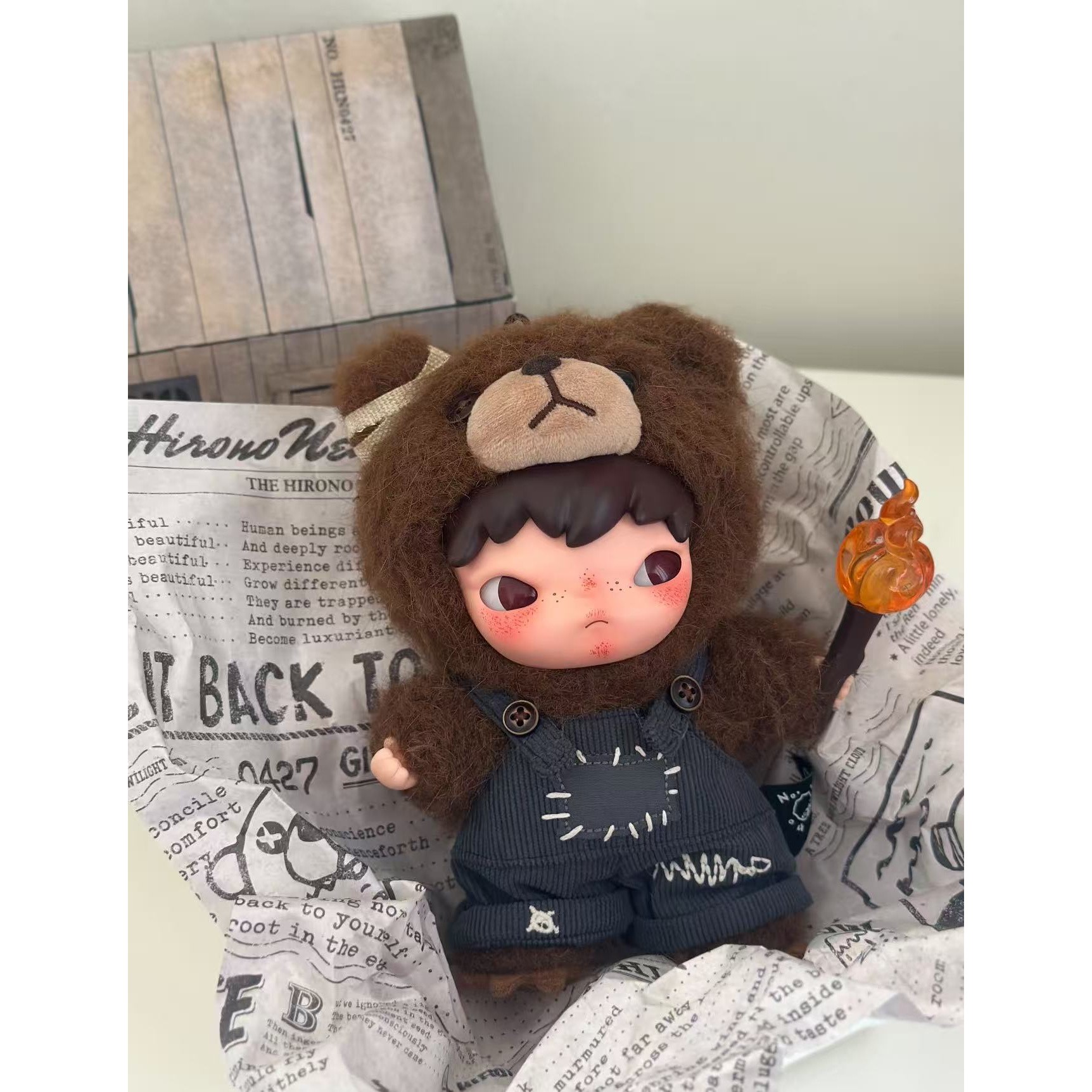 POP MART MART Hirono Plush Figure