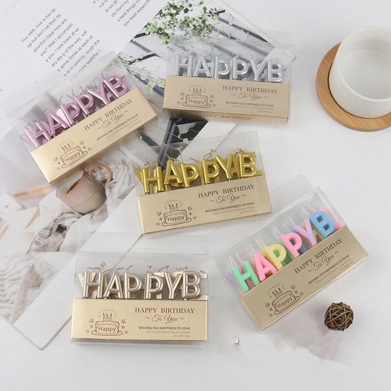 Birthday Cake Candle Decoration