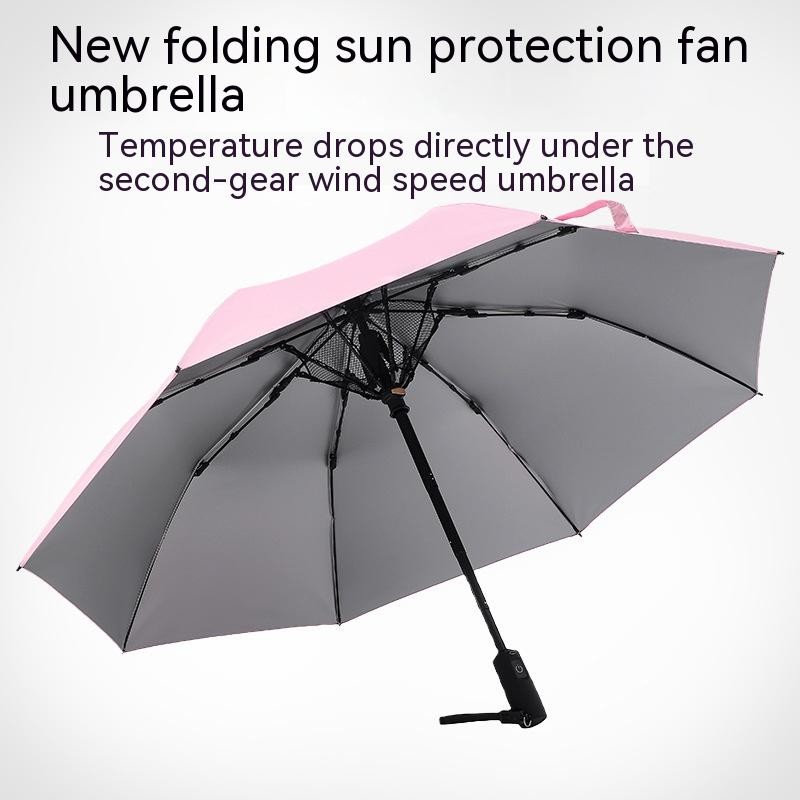 Umbrella with Fan