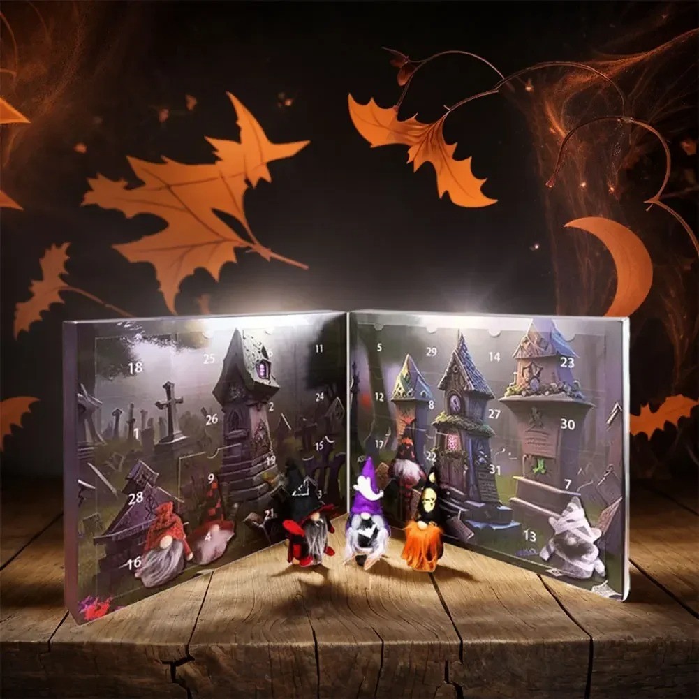 Halloween Gnome Advent Calendar