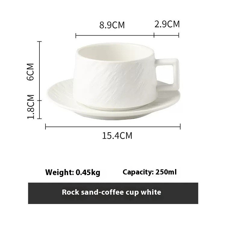 Ceramic Coffee Cup Dish Set