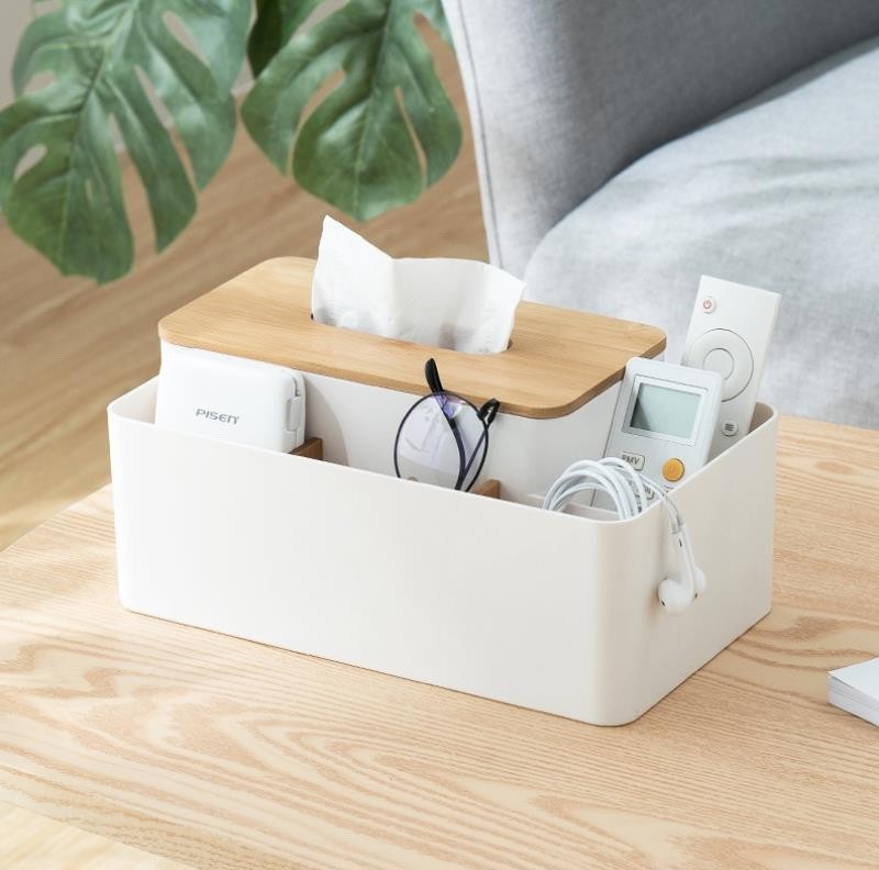Coffee Table Storage Box Tissue Box