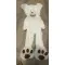 Giant Teddy Bear Plush Toy Huge Soft Toys Leather Shell