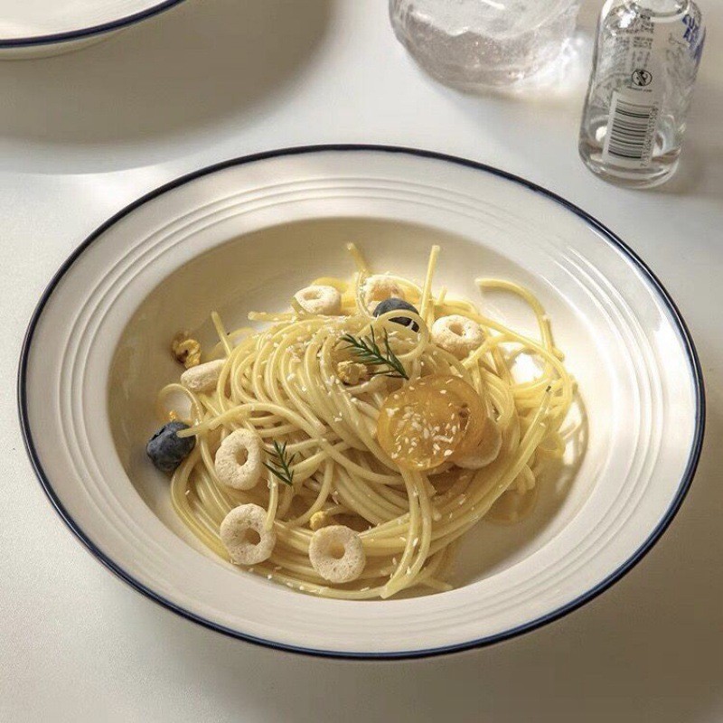 Hat Bowl Ceramic Pasta Salad Dish