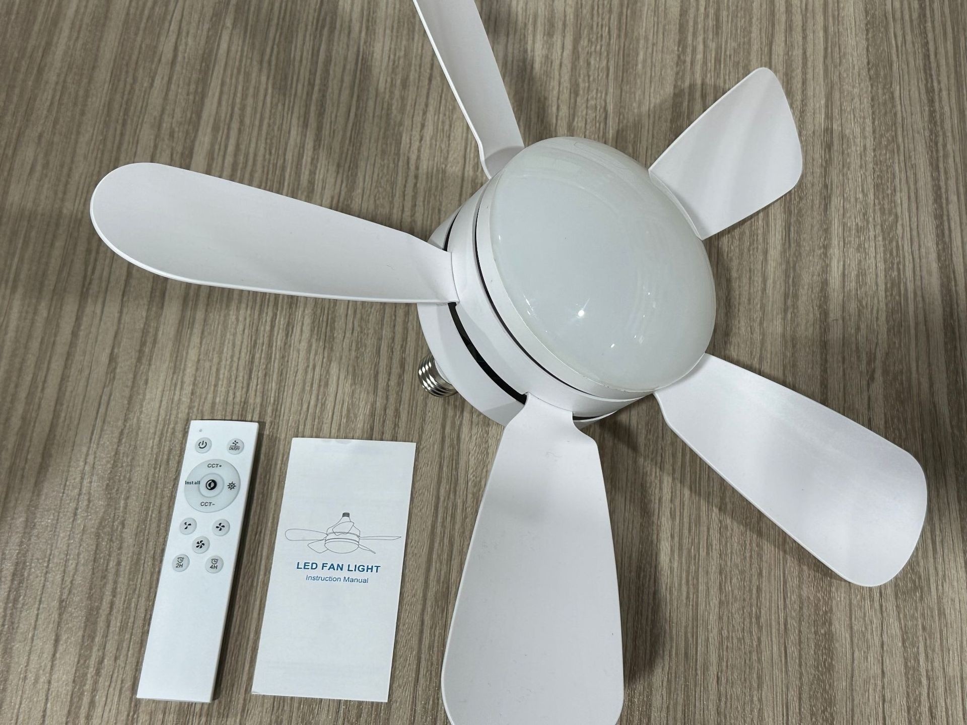 Socket Ceiling Fan Light