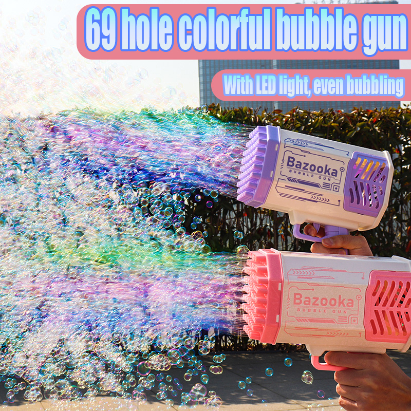 69 Holes Bubble Gun