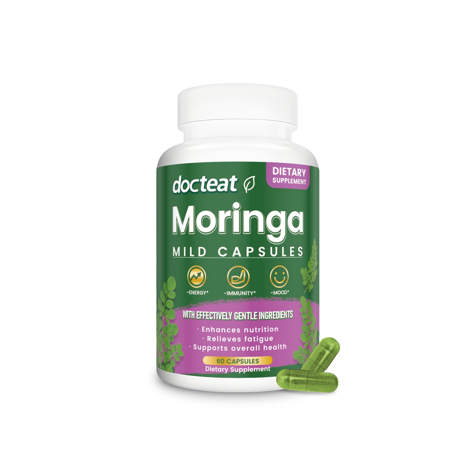 docteat Moringa Mild Capsules Boost Your Health Naturally