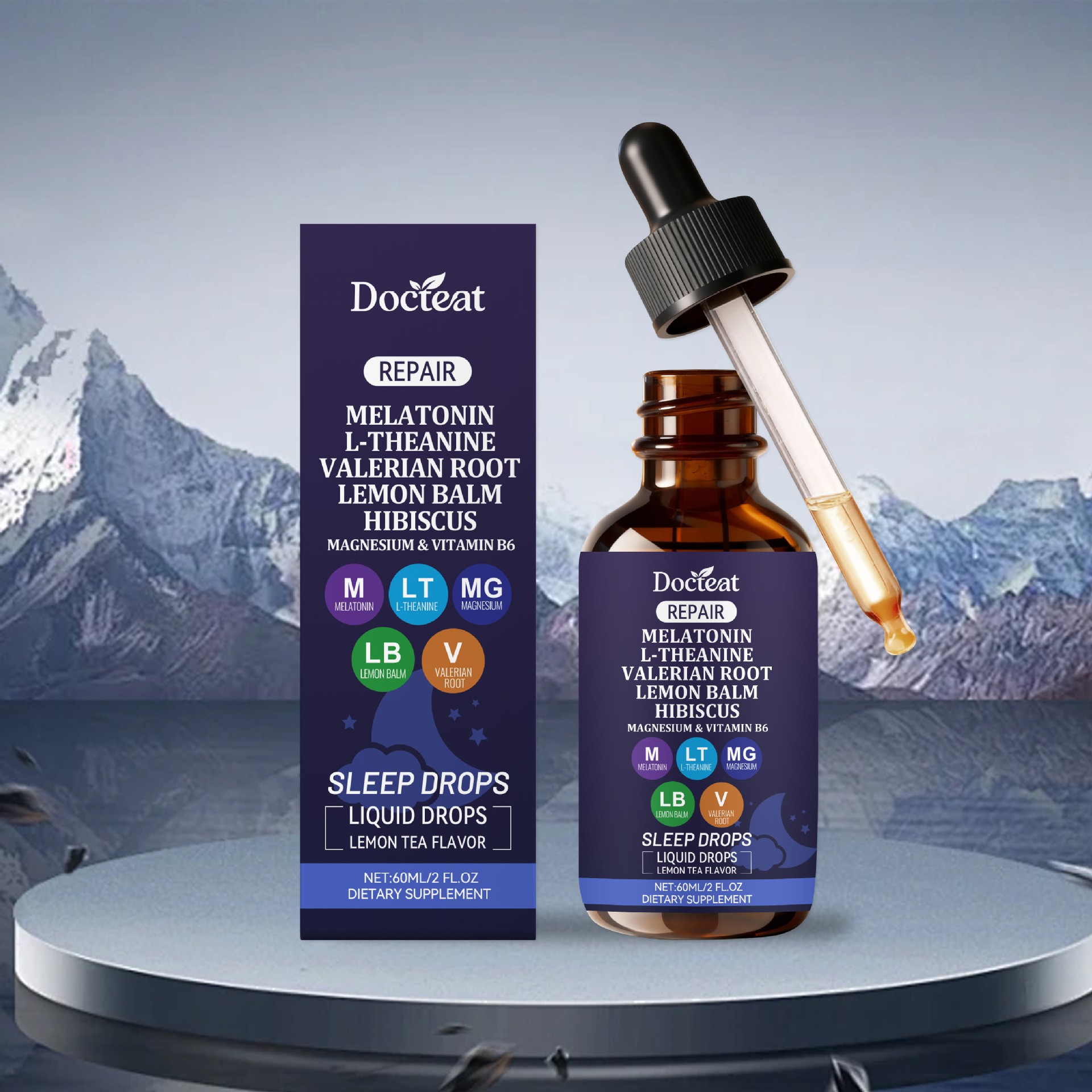 docteat Repair Sleep Drops  Improve Sleep Quality Naturally