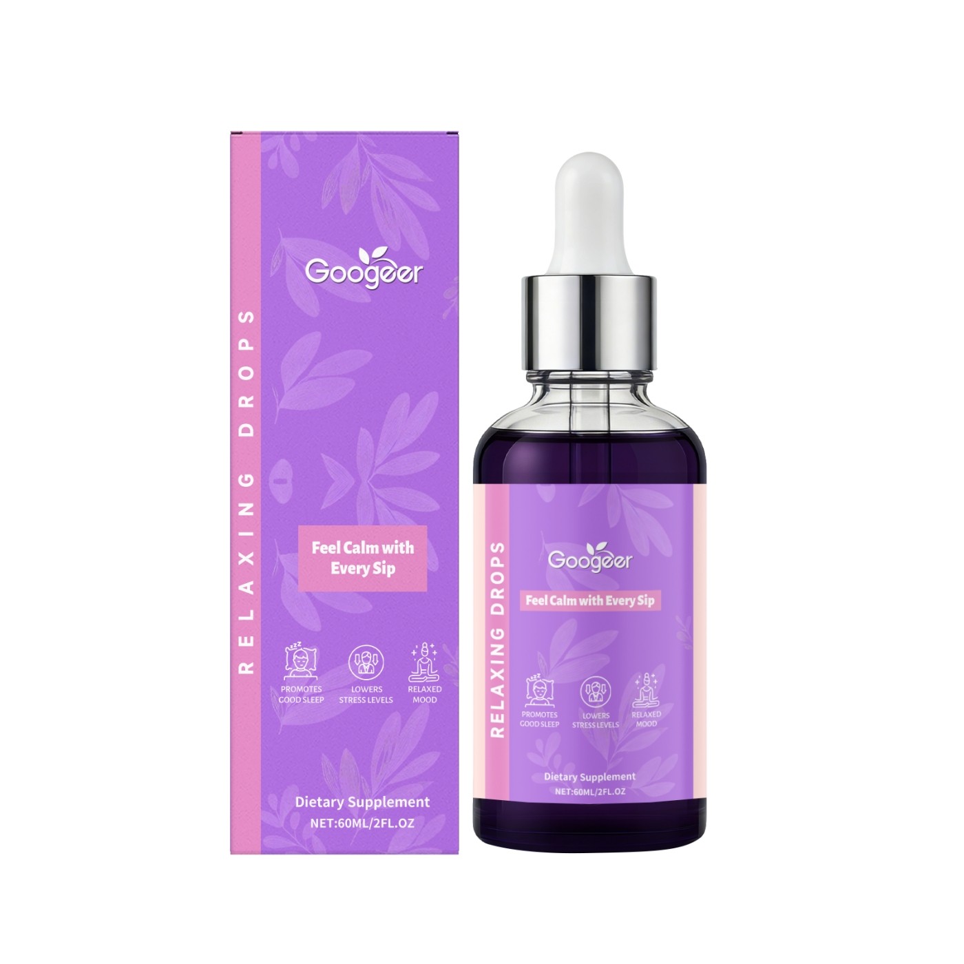 Relaxing Drops  Feel Calm with Every Sip