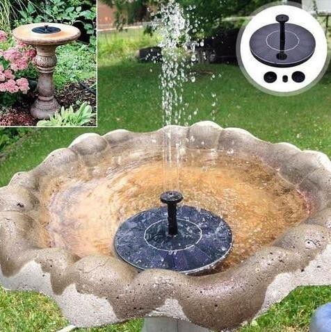 Solar Powered Fountain Pump