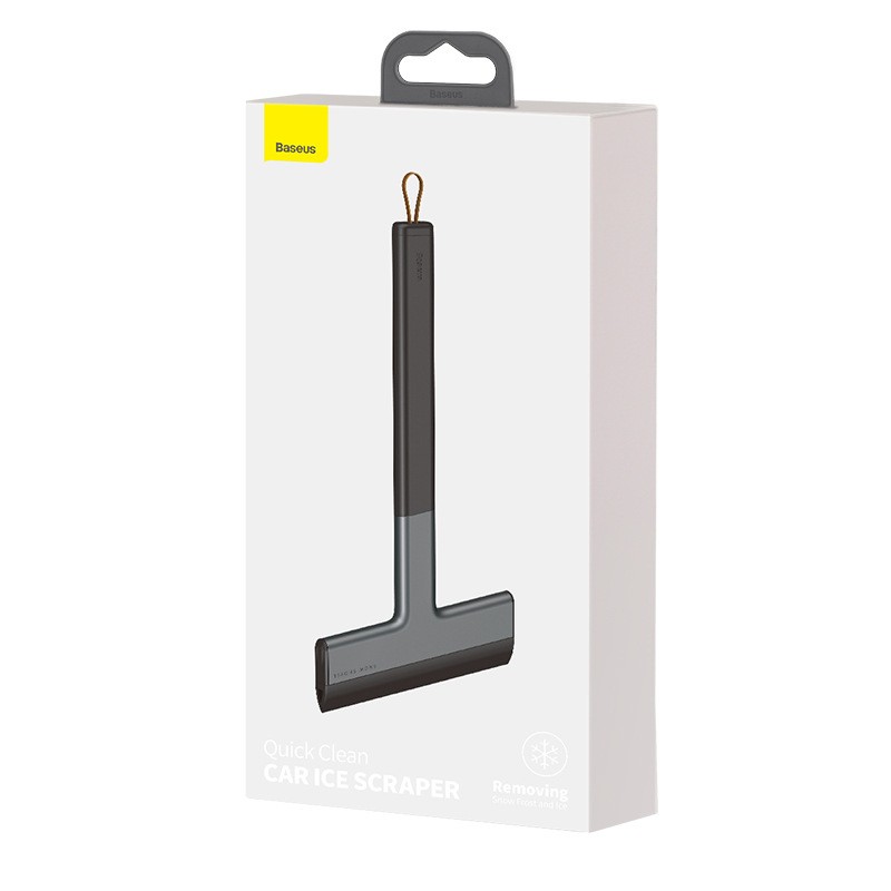 Multifunctional car glass snow scraper