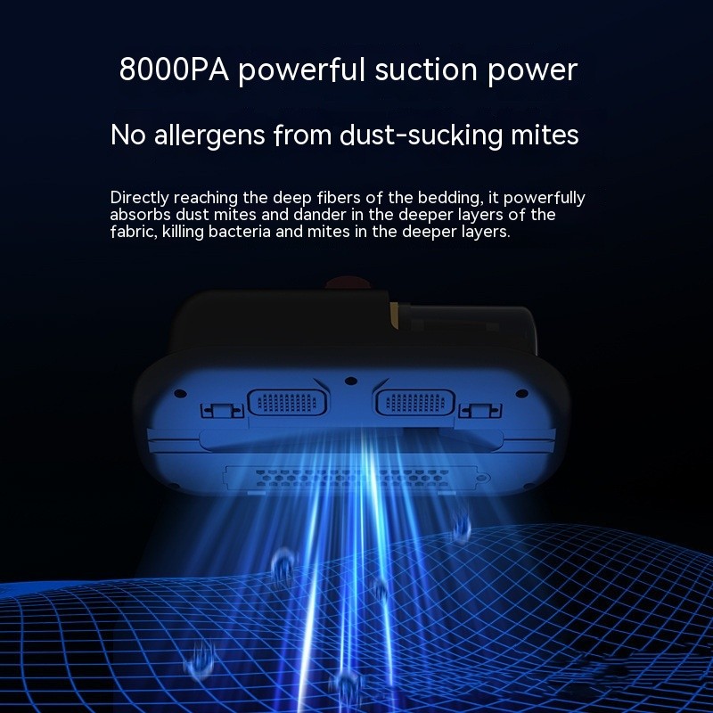 Handheld Strong Suction Rechargeable UV Vacuum Cleaner