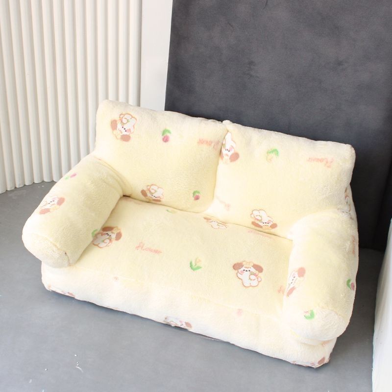 Pet Washable Plush Sofa Bed