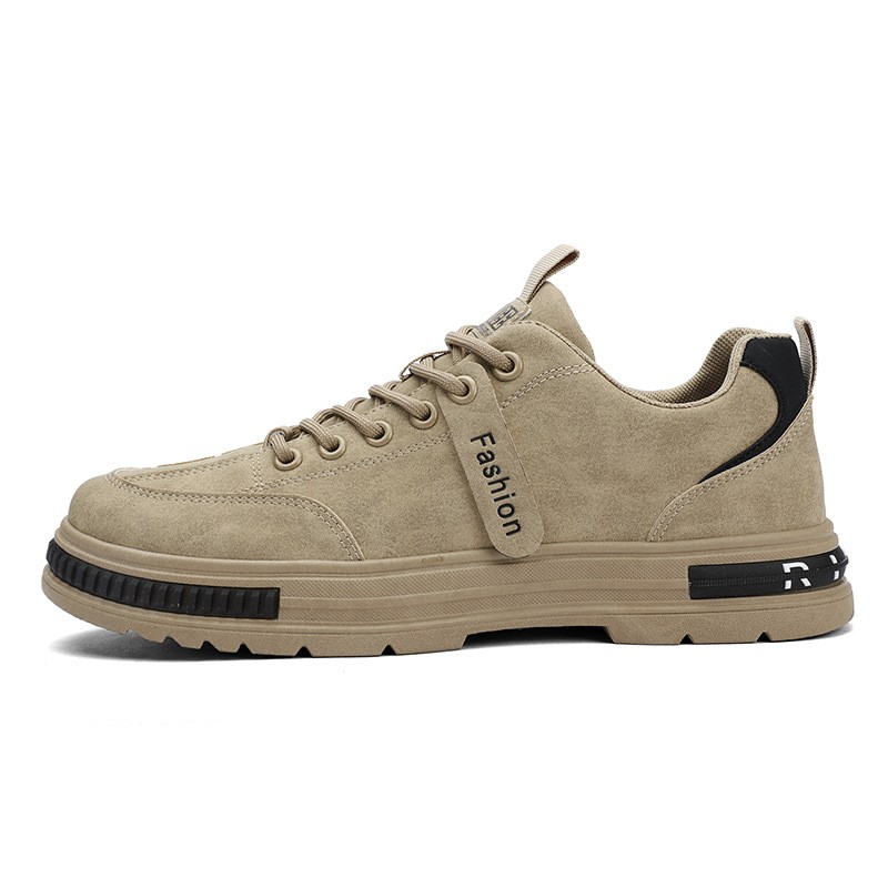 Genuine Suede Leather Men Shoes