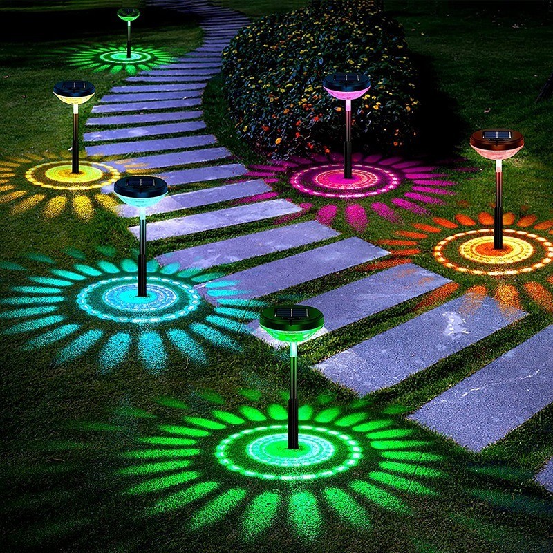 Colorful Solar  Colorful Solar Lights Outdoor