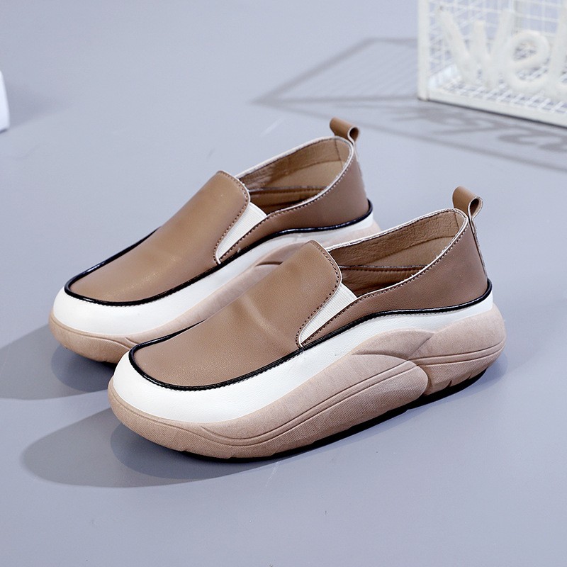 Women Fashion Platform Loafers