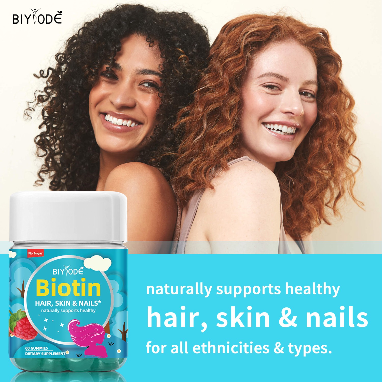 Biotin Hair, Skin & Nails Gummies