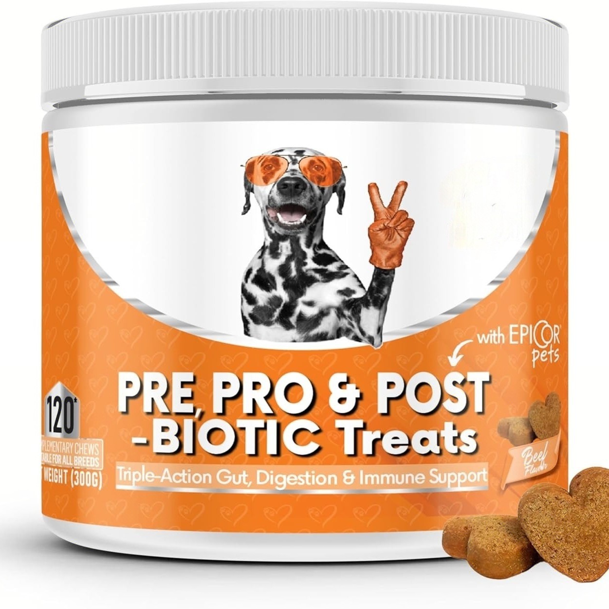 Pre, Pro & Post-Biotic Treats for Dogs