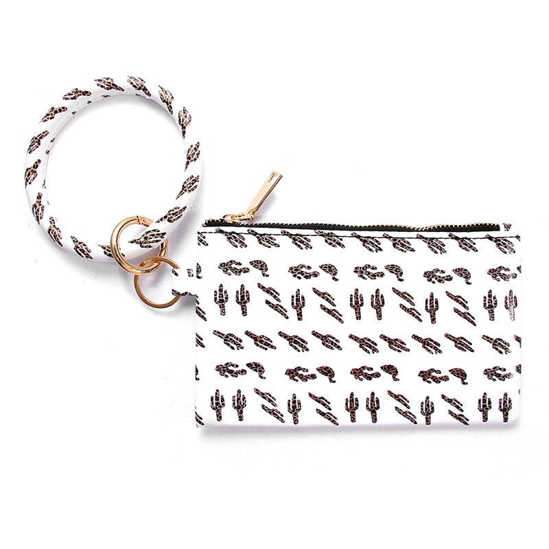 Wristlet Keychain Bracelet Wallet