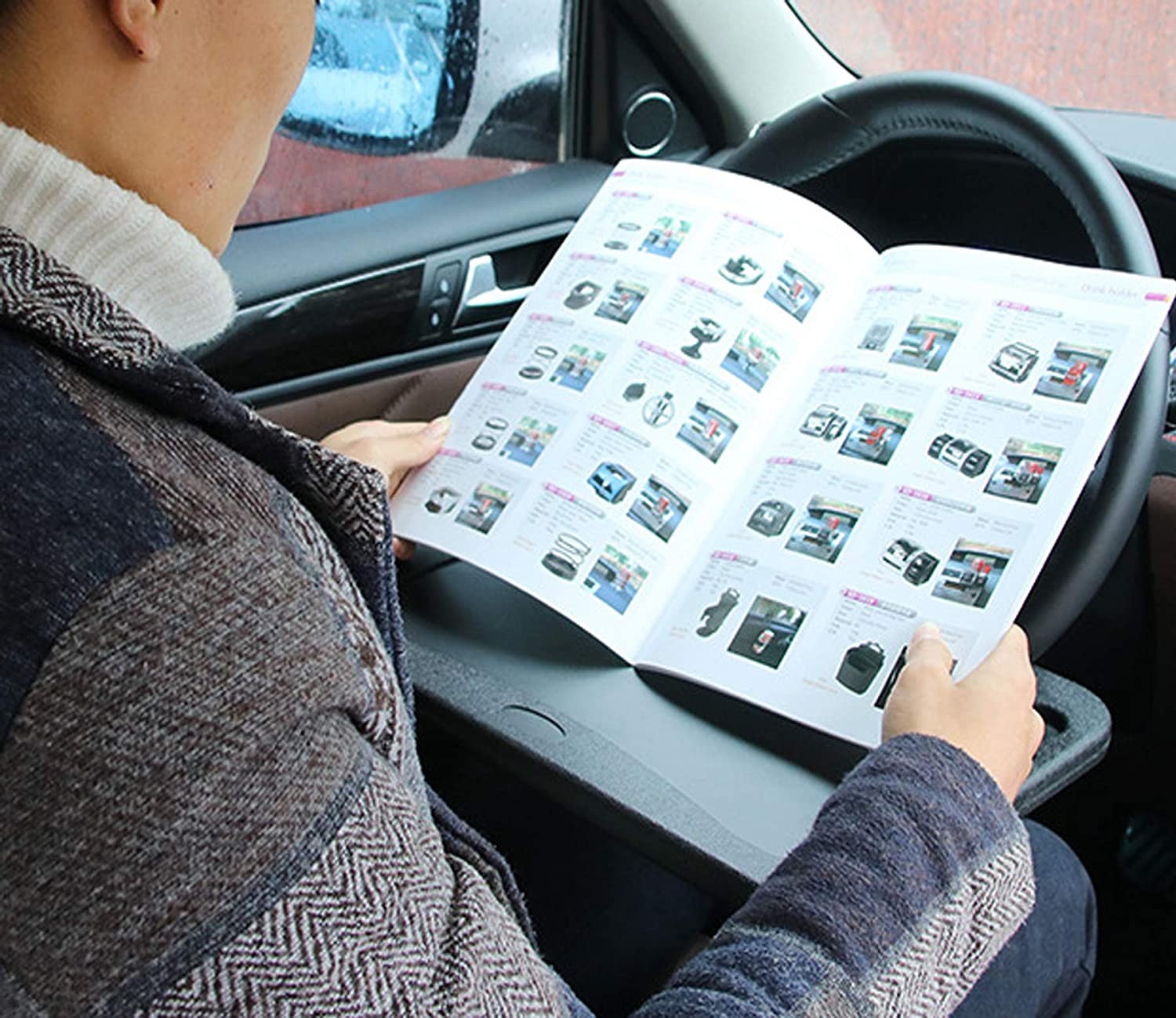 Auto Steering Wheel Desk