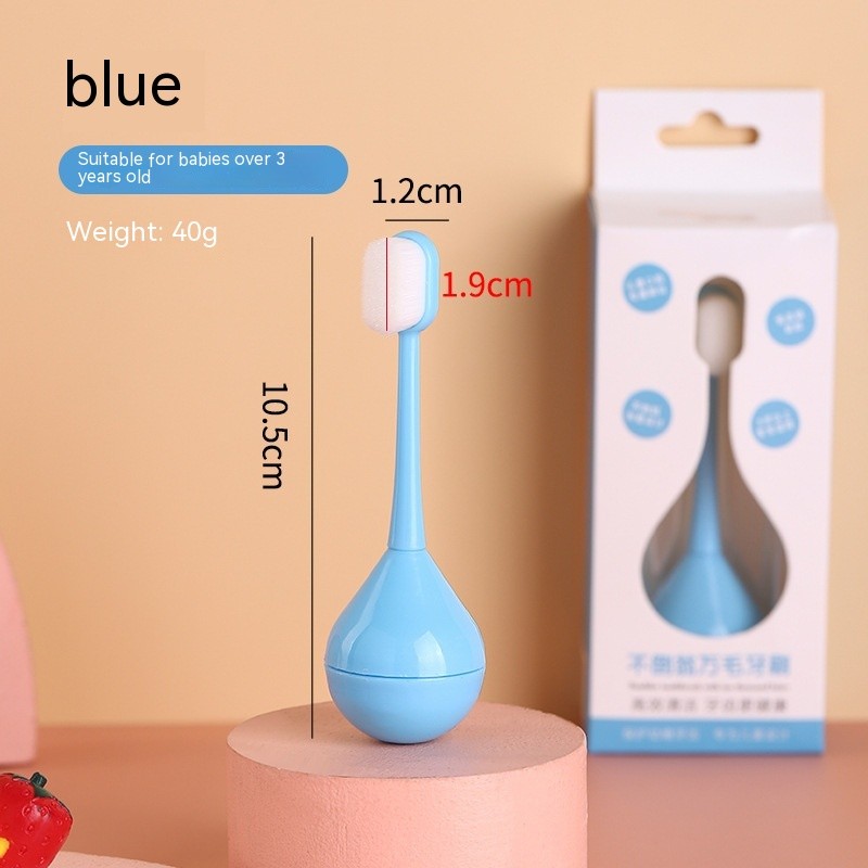 3D Children Three-Sided Toothbrush